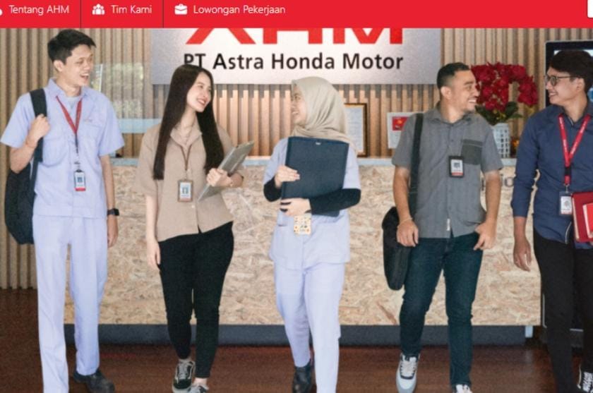 Astra Honda Motor Buka Lowongan Kerja, Batas Pendaftaran 30 April 