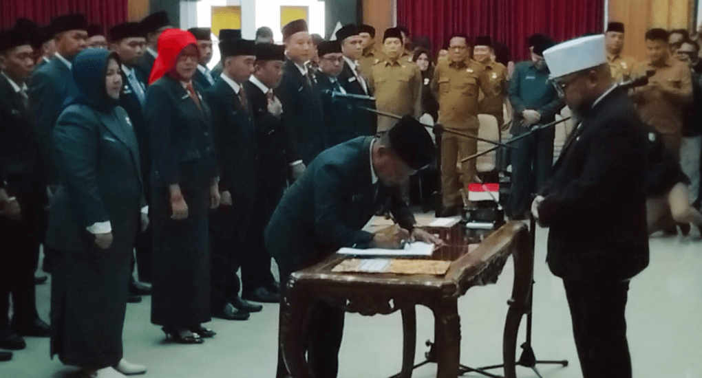 Ini Daftar Pejabat Baru di Lingkungan Dinkes Provinsi dan Rumah Sakit Setelah Mutasi Pemprov