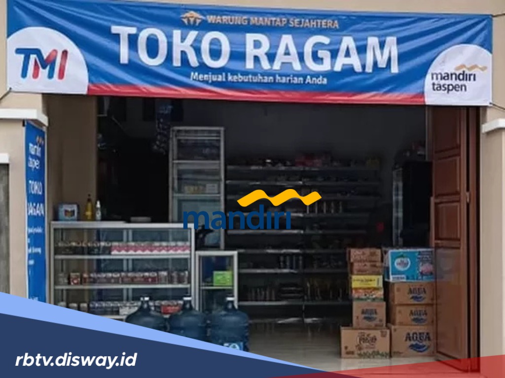 Warung Mantap Sejahtera dari Bank Mandiri Taspen, Bisa Pilih Paket Silver dan Gold 