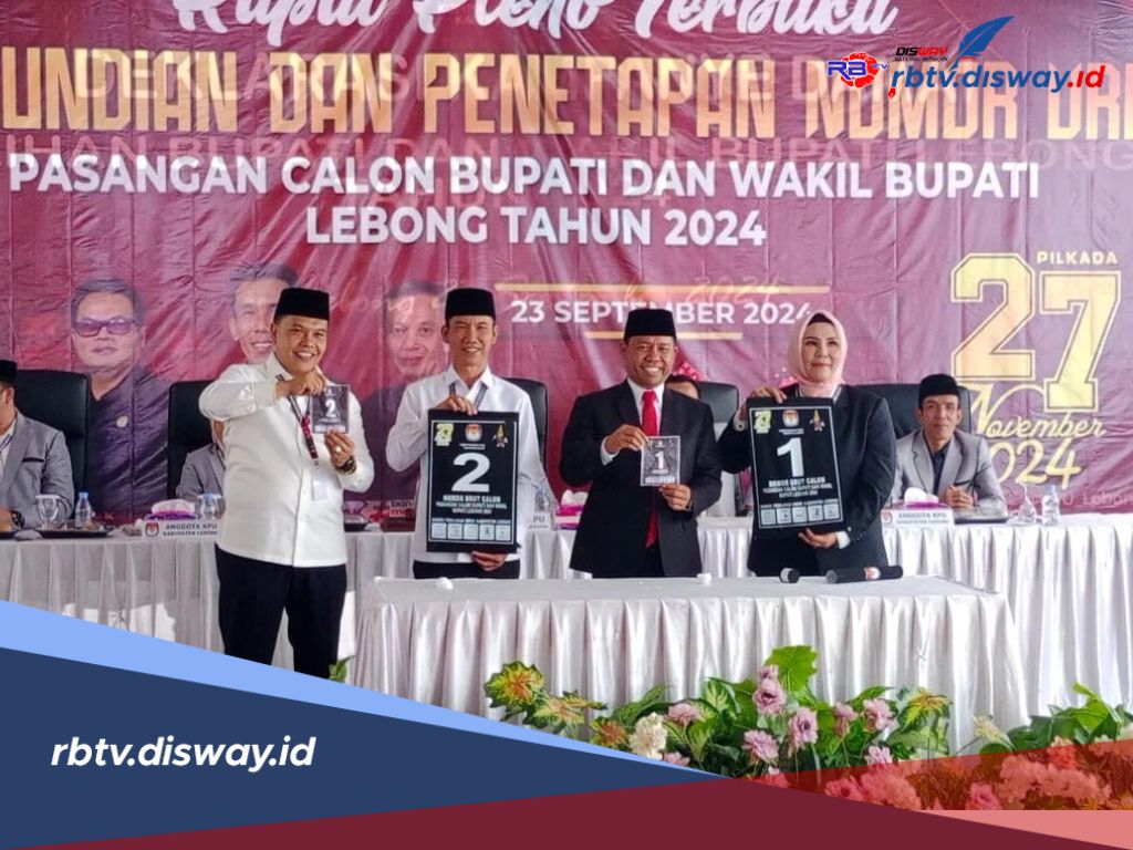 Api Gi Paling Kayo Antaro Calon Bupati Kabupaten Lebong Tahun 2024? Nomor Urut 1 Jano Nomor Urut 2? Cek Nak Yo