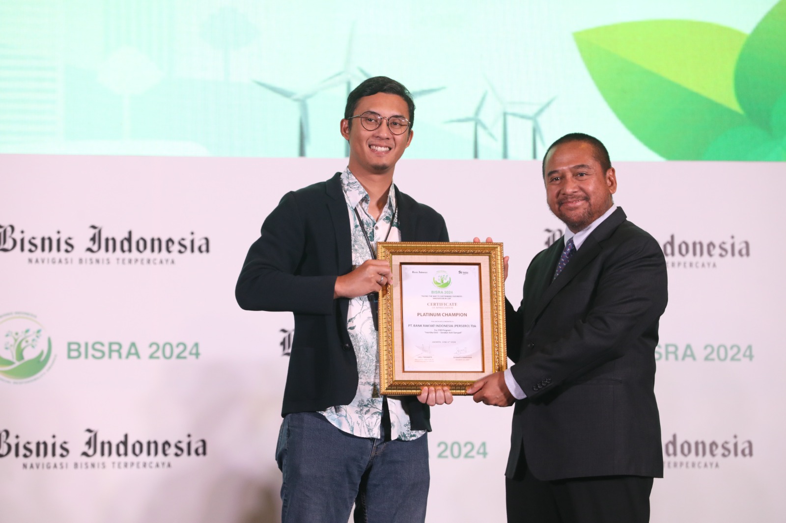 Mantap! BRI Raih Penghargaan Platinum di BISRA Awards 2024 