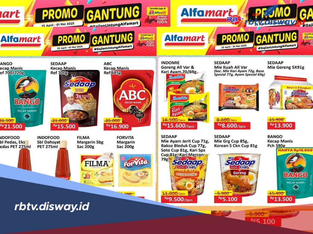 Belanja Hemat Akhir Bulan, Ini Daftar Promo Alfamart Terbaru 2025