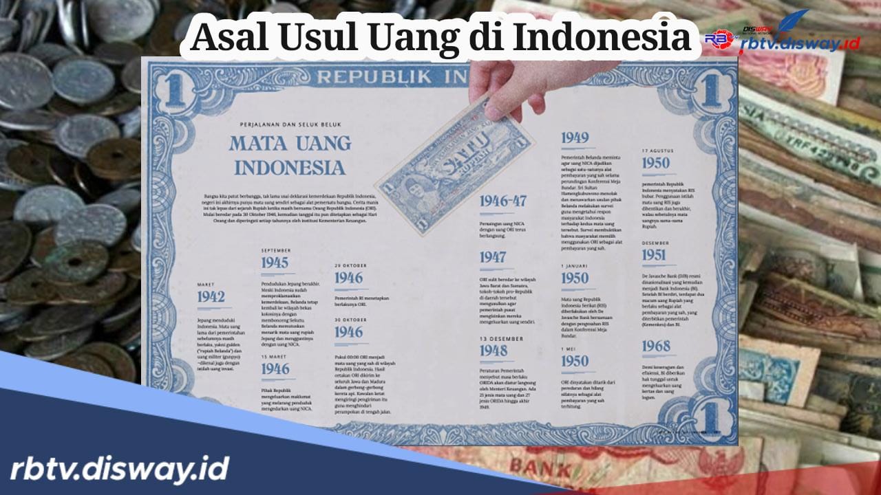 Begini Asal Usul Uang di Indonesia hingga Sekarang Bisa di Pakai ‘Jajan’ 