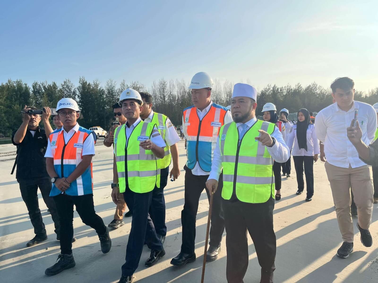 Tagih Janji Pelindo, Gubernur Bengkulu Helmi Cek Alur Pelabuhan Pulau Baai