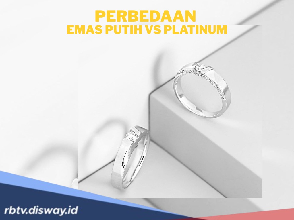 Ini Perbedaan Emas Putih dan Platinum, Sekilas Serupa Tapi Tak Sama