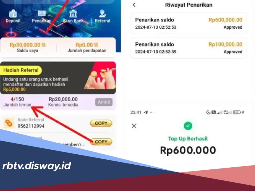 Begini Cara Dapat Uang dari Money Turn, Mudah dan Tanpa Iklan yang Mengganggu