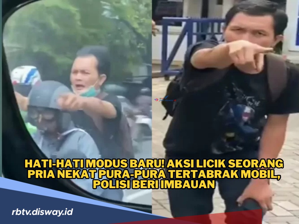 Modus Baru Aksi Kriminalitas di Jalanan, Pria Ini Lagi Dicari Polisi