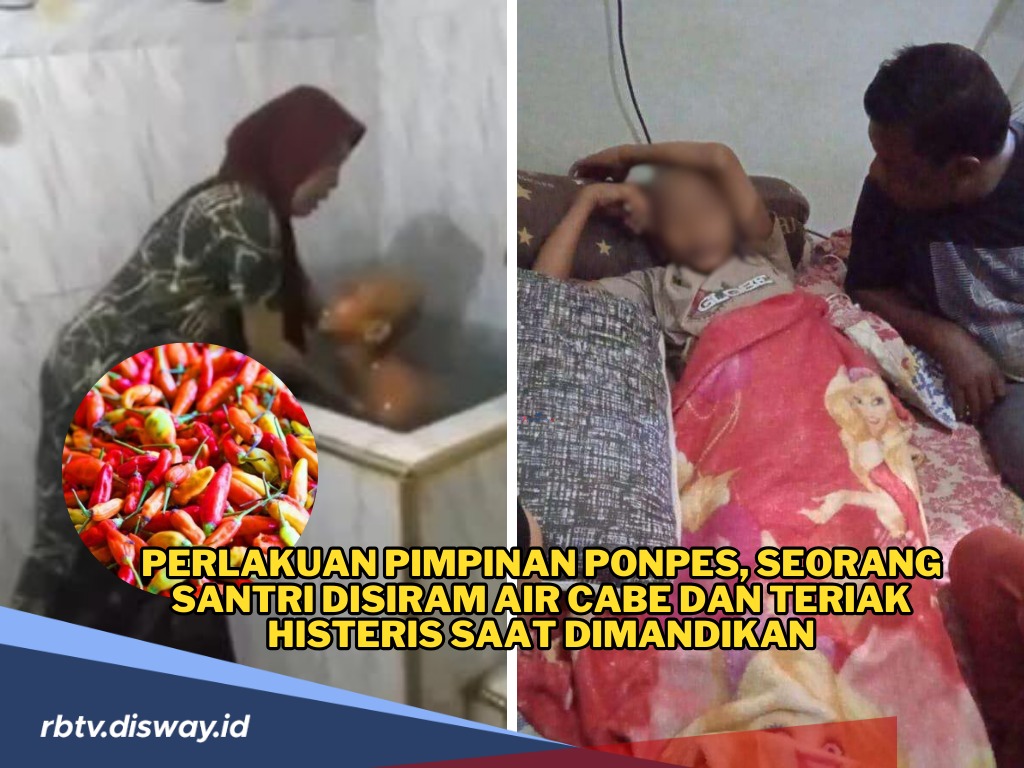 Ngeri! Seorang Santri Ini Diduga Disiram Air Cabe Oleh Istri Pimpinan Ponpes, Ini Dugaan Pemicunya