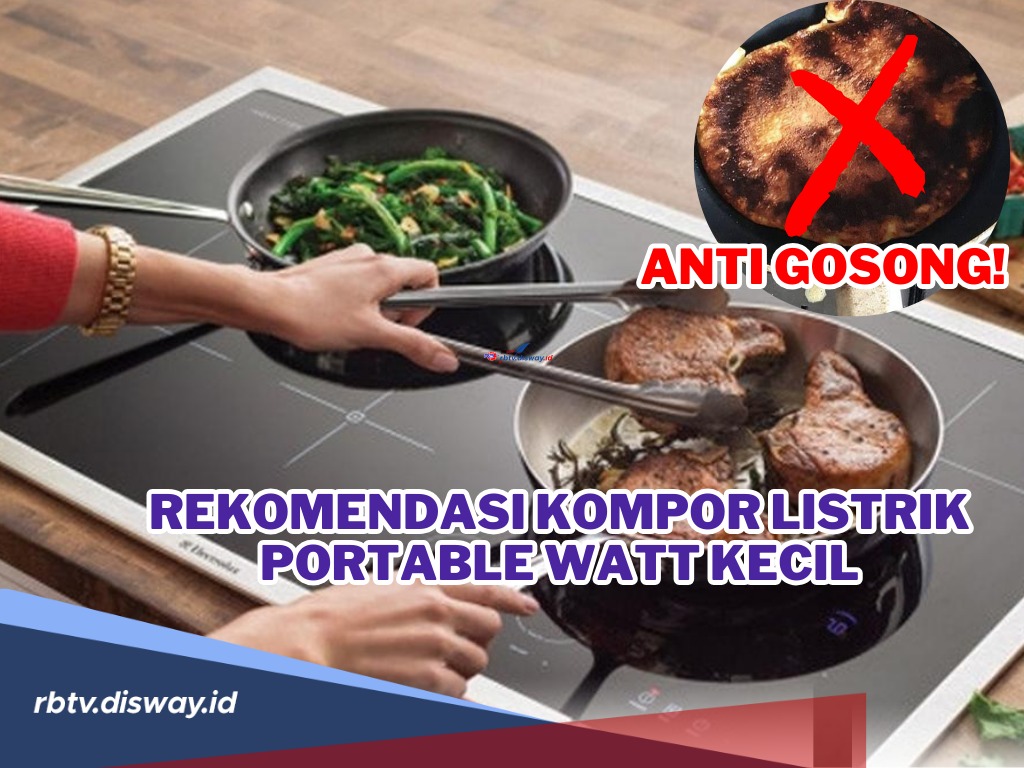 Wajib Punya, Ini 7 Rekomendasi Kompor Listrik Portable Watt Kecil, Masakan Matang Sempurna Anti Gosong