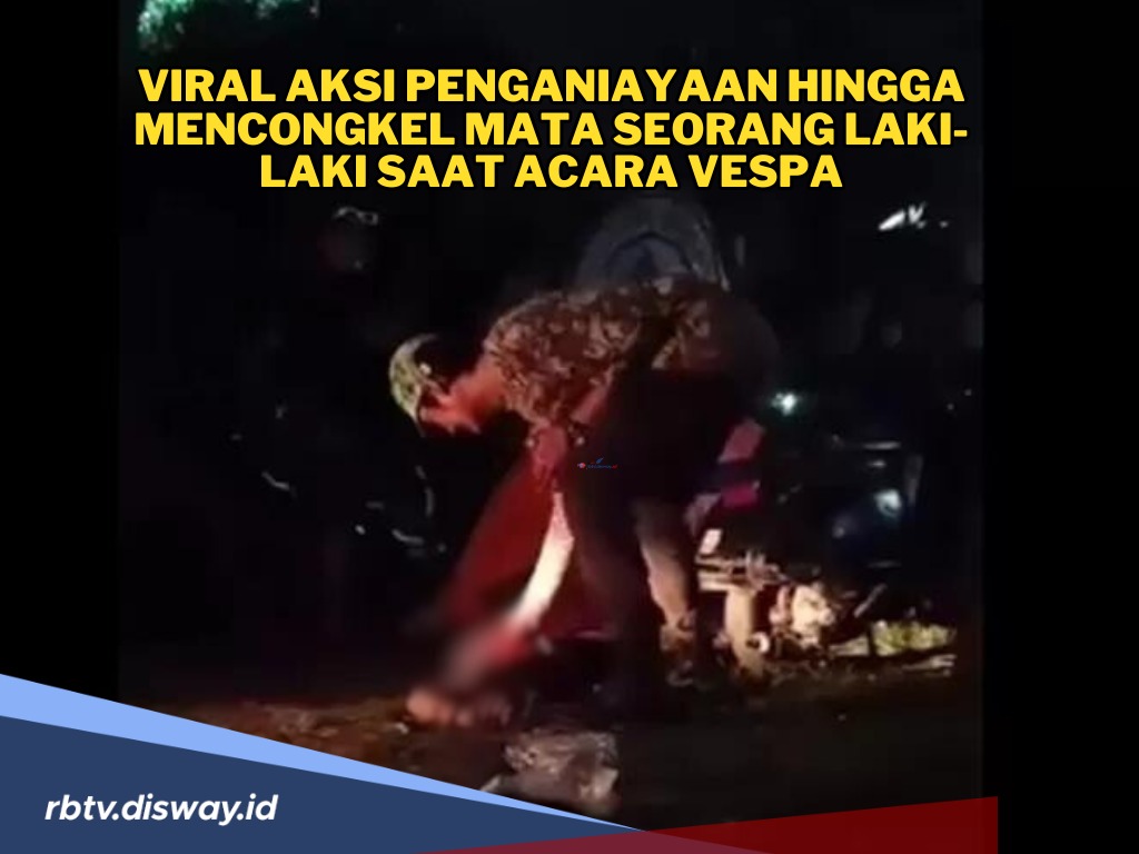 Ngeri, Anggota LSM ini Dicongkel Matanya saat Acara Vespa di Gunung Putri, Infonya Perkara Wanita