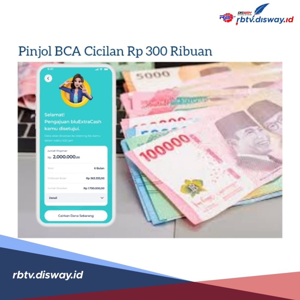 Pinjol BCA Cicilan Rp 300 Ribuan Per Bulan, Pinjam Sampai Rp 10 Juta Tidak Butuh Jaminan 