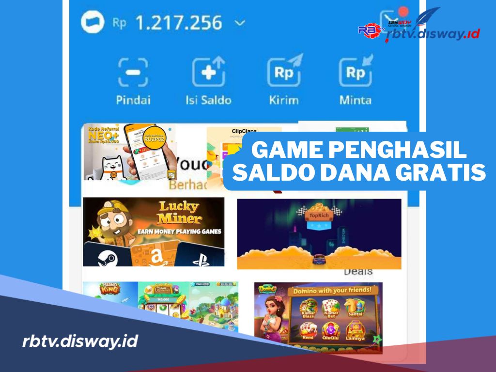 Cobalah 3 Game Penghasil Saldo DANA Gratis Tercepat dan Terbaru 2025, Dijamin Untung