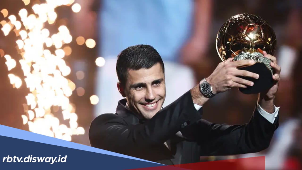 Daftar Peraih Gelar Ballon d’Or 2024, Rodri Kalahkan Vinicius dan Jude Bellingham