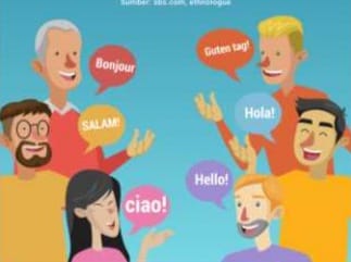 Daftar Negara dengan Bahasa Paling Banyak di Dunia, Indonesia Urutan Berapa?