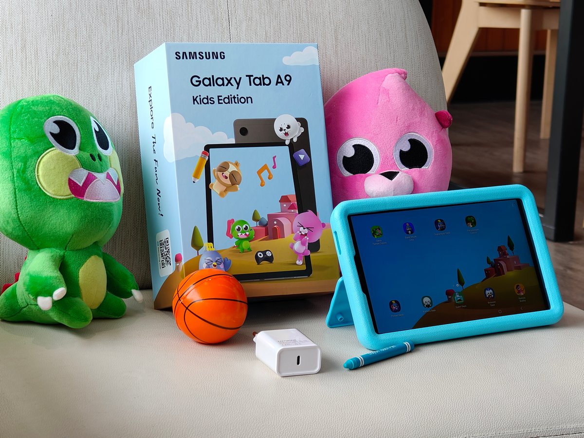 Samsung Galaxy Tab A9 Series Kids Edition Tahan Benturan, Aman untuk Anak dan Dijual Terbatas