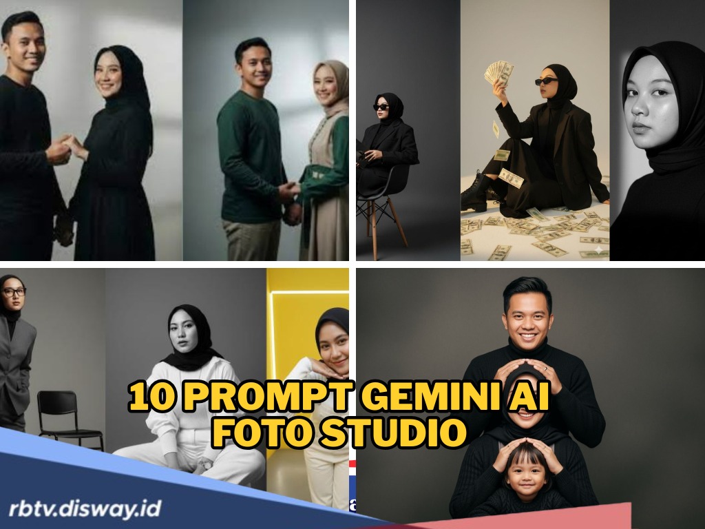 10 Prompt Gemini AI Foto Studio, Bikin Foto Jadi Lebih Elegan