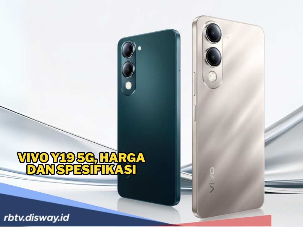 Vivo Y19 5G Resmi Dirilis, Bawa Baterai 5.500 mAh dan Harga Terjangkau