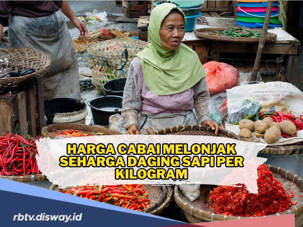 Harga Cabai Makin Menggigit Setara Daging Sapi, Ternyata Ini Penyebabnya