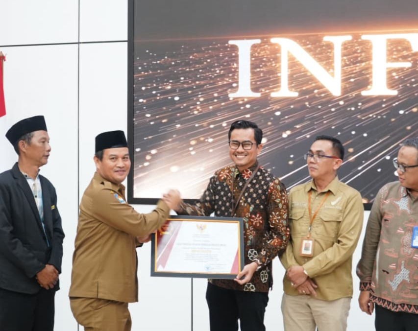BPK Perwakilan Bengkulu Dianugerahi Penghargaan Badan Publik Informatif dari KIP 2025