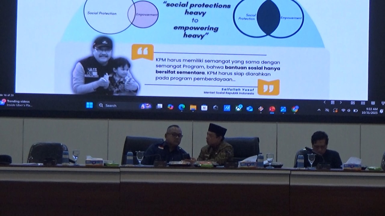 FGD PPSE Kota Bengkulu Jadi Role Model Program Pemberdayaan Sosial Ekonomi