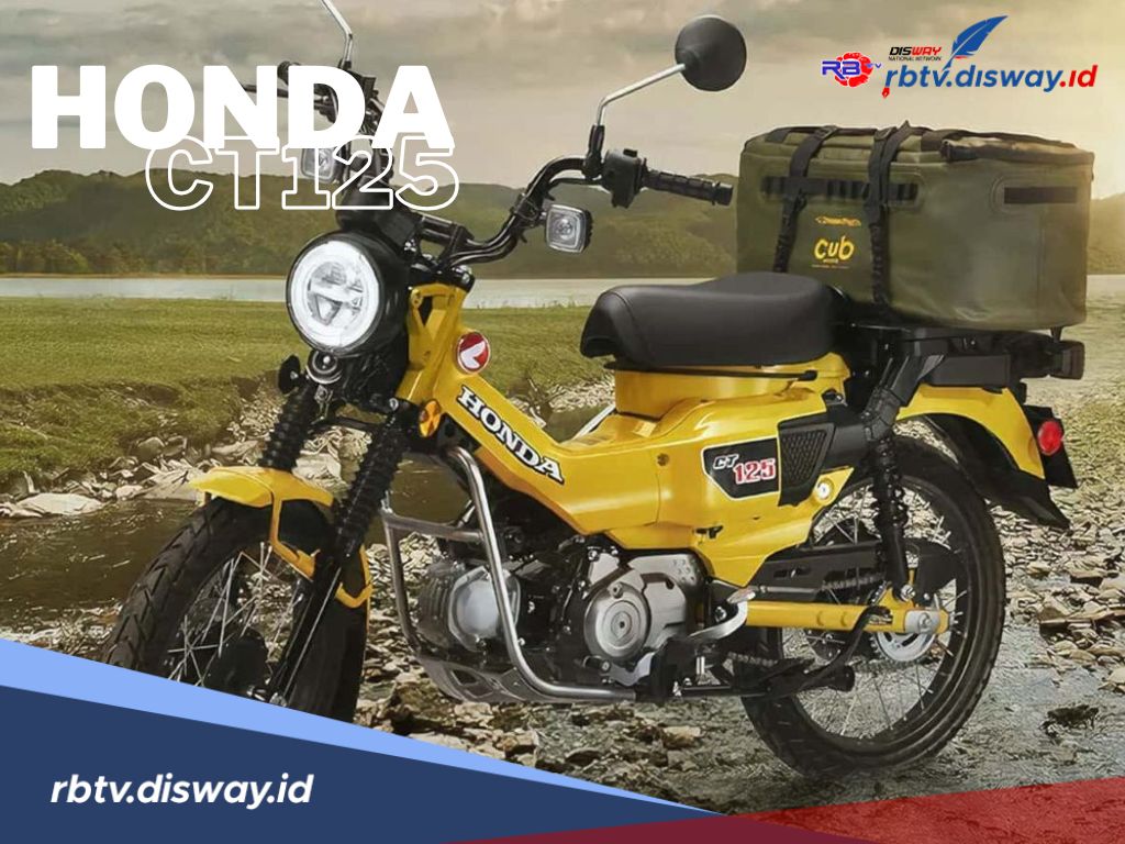 Cek Harga Motor Bebek Trail Honda CT125, Performa Handal dan Teknologi Modern