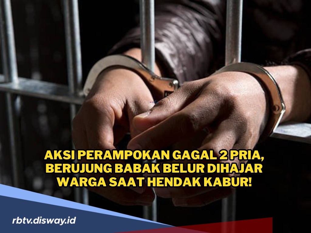 Aksi Perampokan Gagal, Nasib 2 Perampok Ini Berakhir Tragis Saat Berusaha Kabur