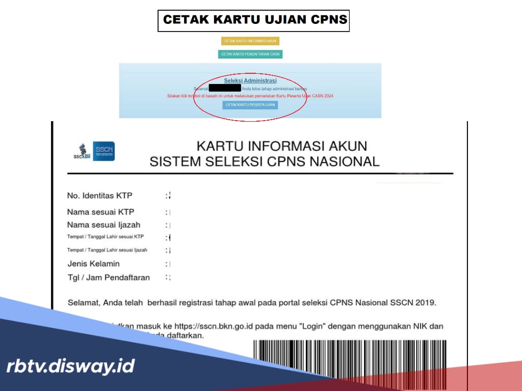 5 Cara Mudah Cetak Kartu Ujian CPNS 2024