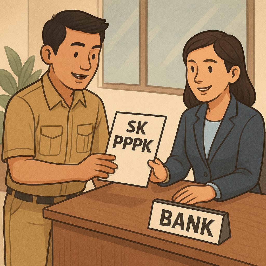 Gadai SK PPPK 2025 bisa Dapat Pinjaman Plafon Sampai Rp 500 Juta, Cek Produk Pinjaman dan Cara Pengajuannya