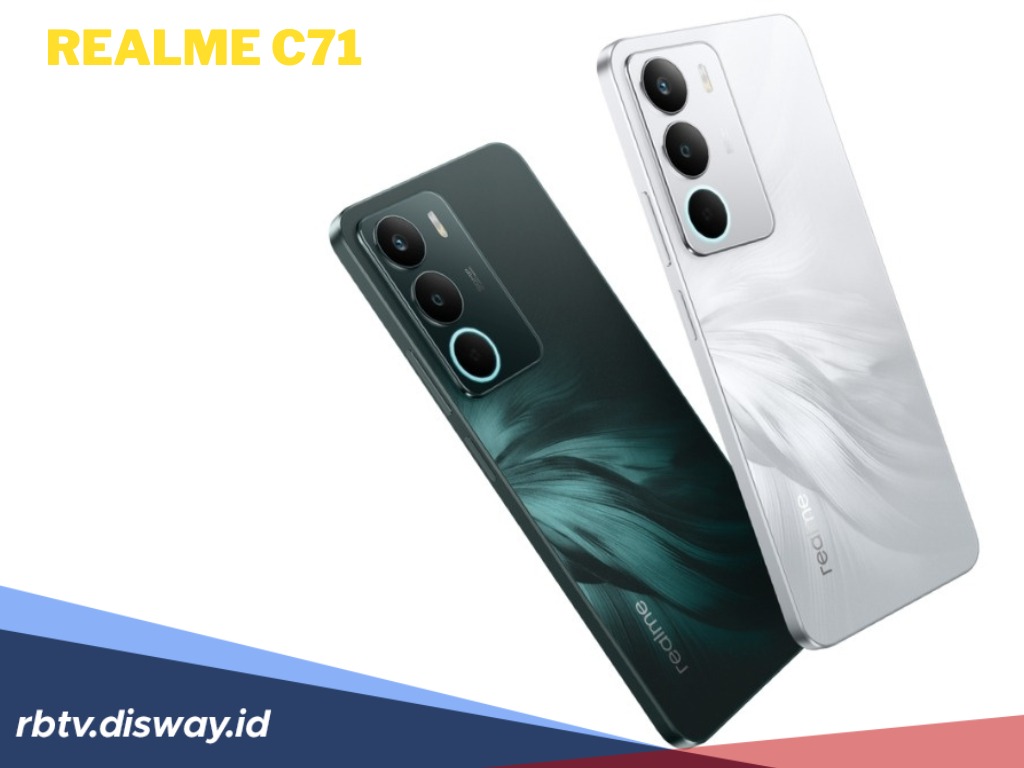 Realme C71 Resmi Meluncur, Punya Baterai Jumbo hingga 6300mAh, Segini Harganya 