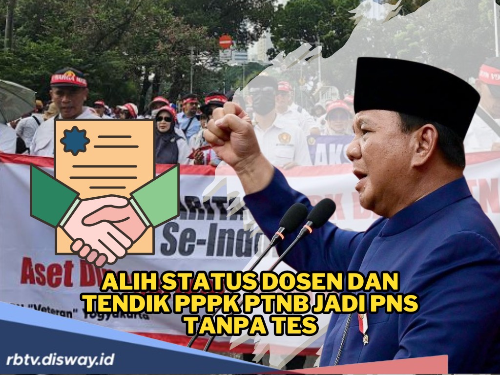Kabar Terbaru! Tendik PPPK PTNB Jadi PNS Tanpa Tes, Presiden Sudah Restui? 