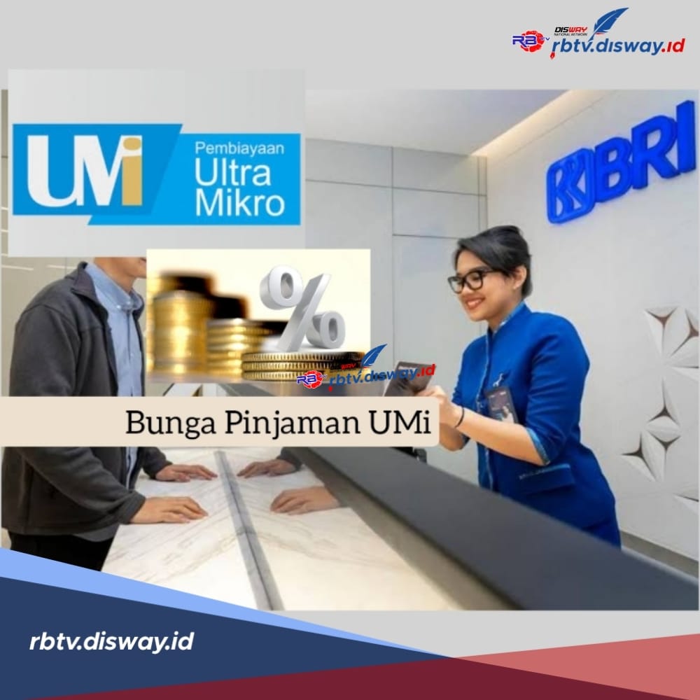 Bunga Pinjaman UMi BRI, Pinjam Rp 5 Juta Cair dengan Tenor Panjang, Ini Syarat Pinjamnya