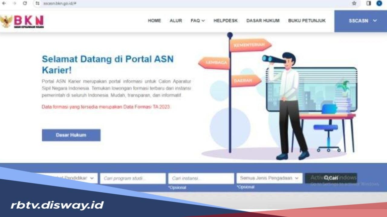 Hari Ini, Pendaftaran CPNS 2024 Mulai Dibuka, Ini Link Buat Akun SSCASN 