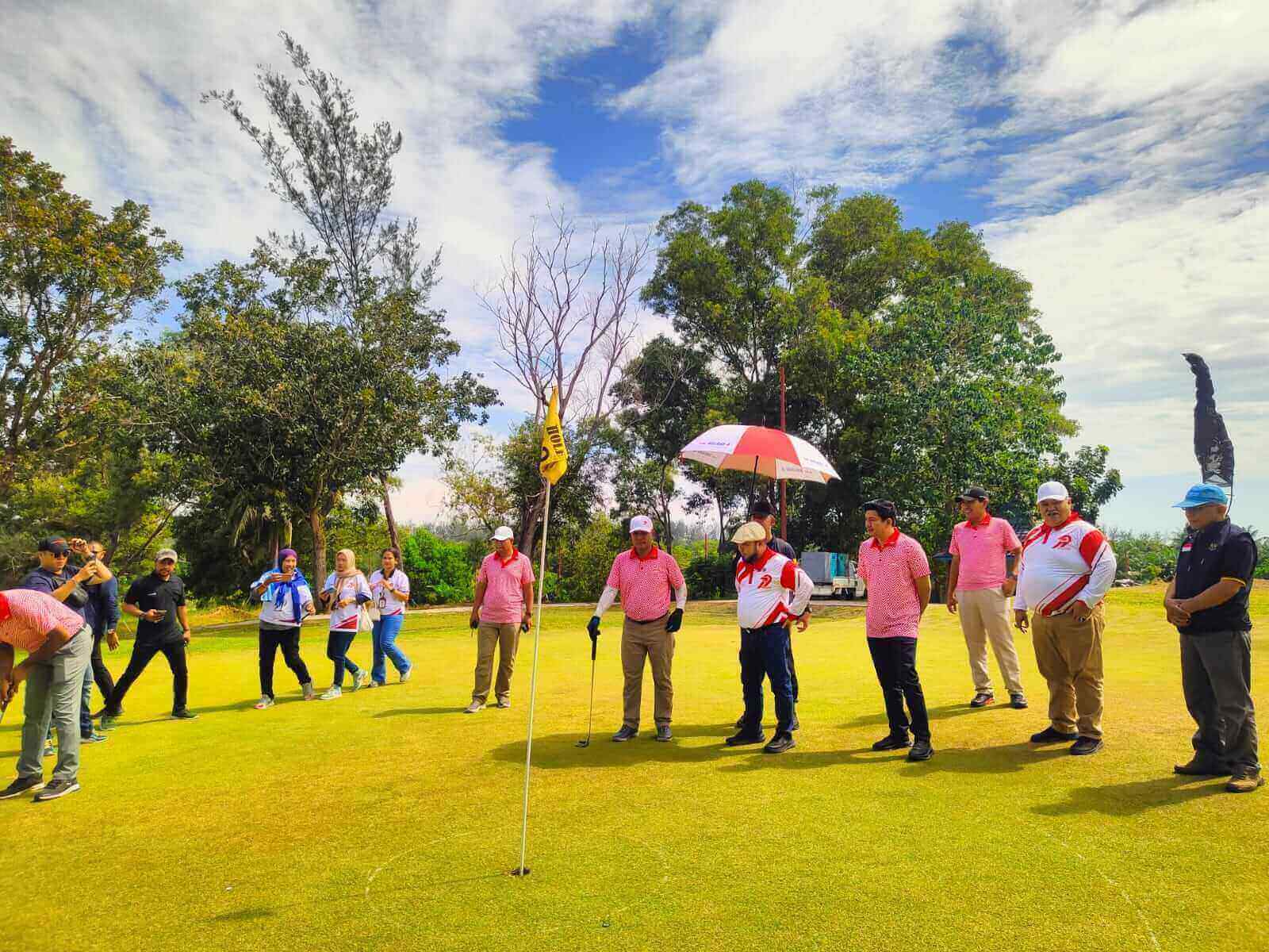 Turnamen Bhayangkara Golf dan Peresmian Lapangan Golf Merah Putih