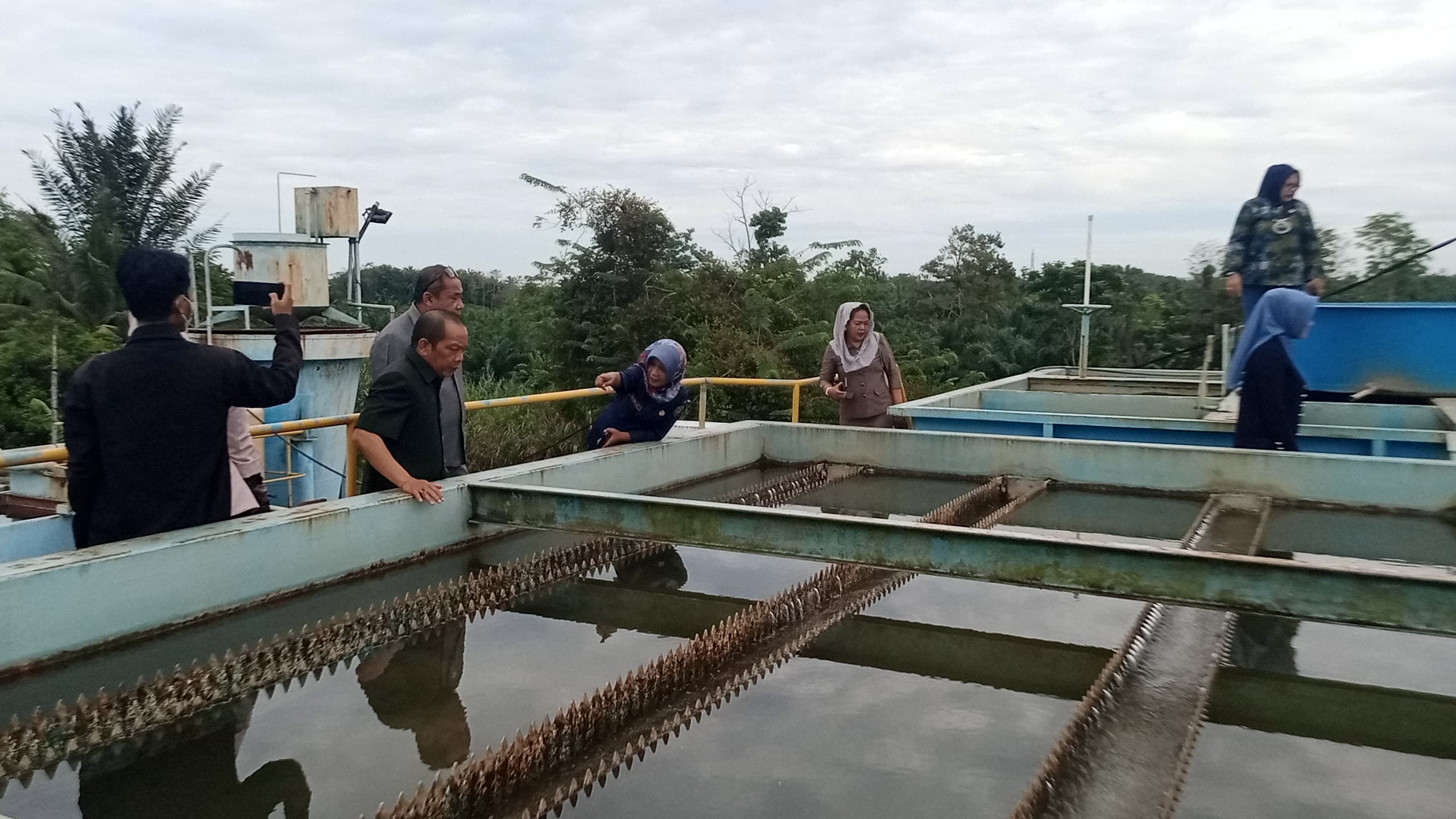 Komisi III DPRD Kota Bengkulu Sidak ke PDAM, Marliadi: Kondisi di Lokasi Begini!!!