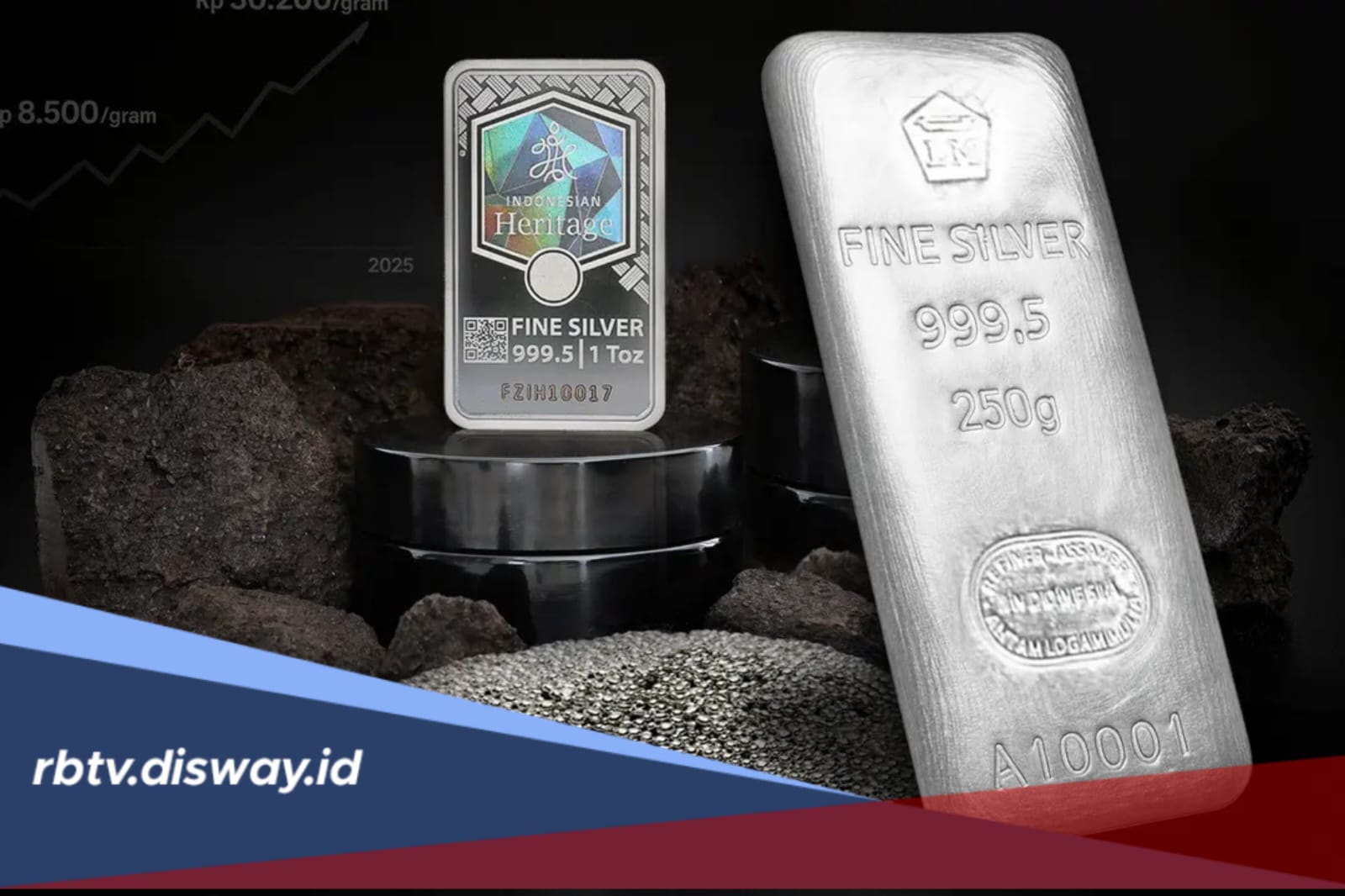 Kilau Perak Antam Makin Terang Hari Ini, Jadi Segini per Gram 