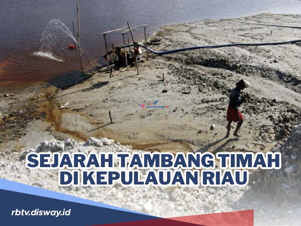 Sudah ada dari Tahun 1998, Ini Lokasi Harta Karun Tambang Timah di Kepulauan Riau, Pertama di Pulau Singkep!