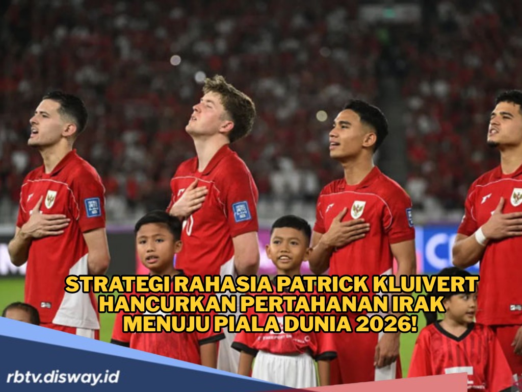 Patrick Kluivert Siap Hancurkan Irak, Peluang Timnas Indonesia Lolos ke Piala Dunia 2026