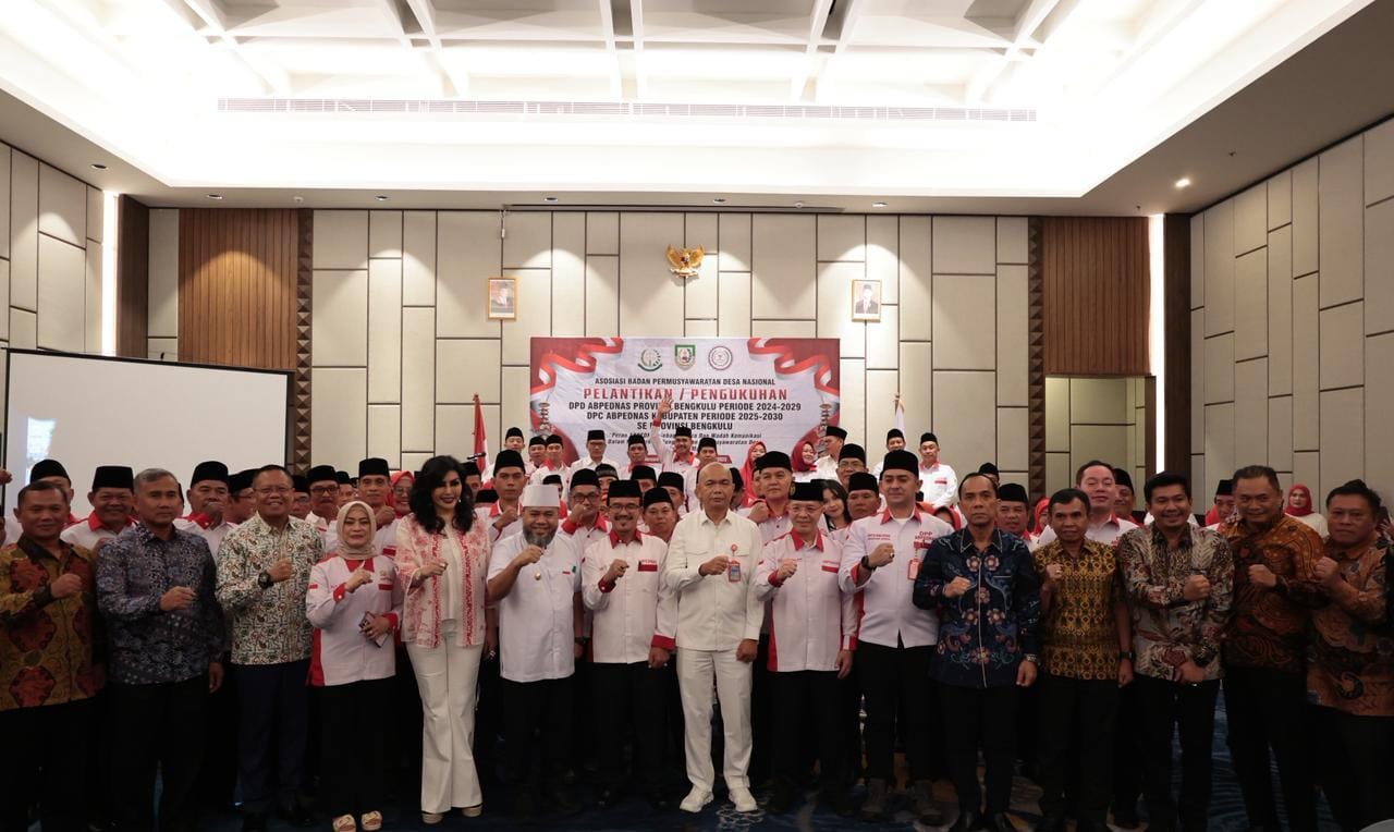 Hadiri Pelantikan ABPEDNAS Bengkulu, Jamintel Ingin Upaya Pencegahan Korupsi di Desa Semakin Kuat