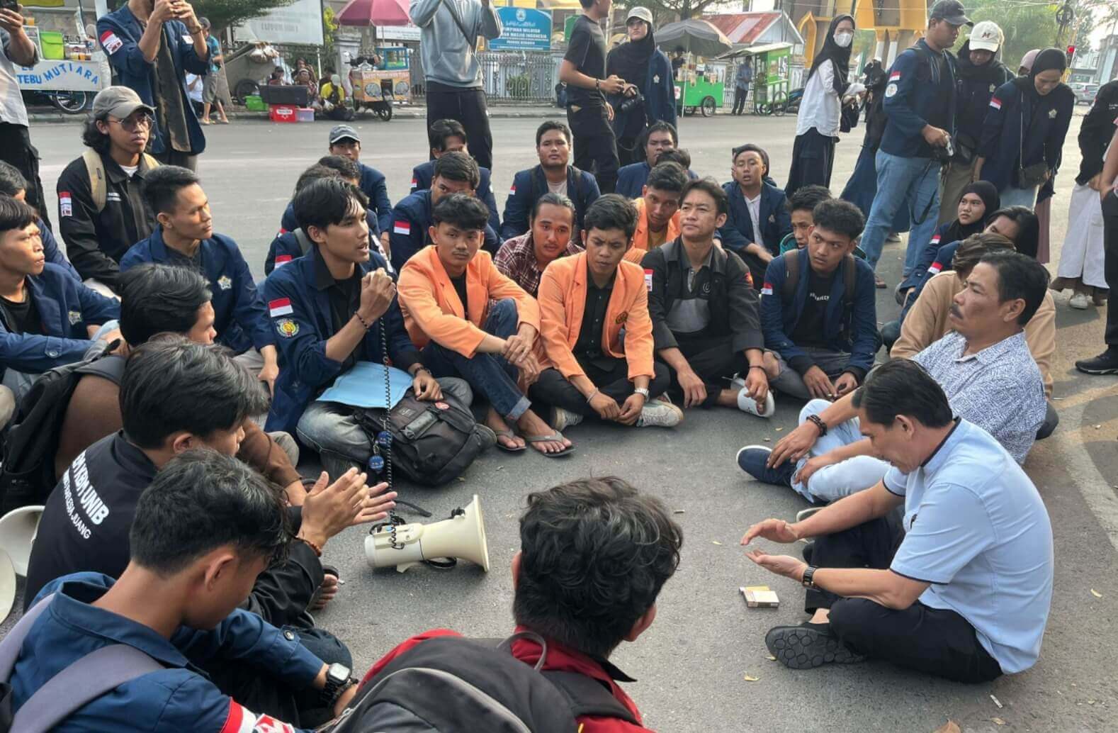 'Indonesia Cemas', Gabungan Mahasiswa Bengkulu Sampaikan Tuntutan dan 6 Poin Pernyataan Sikap