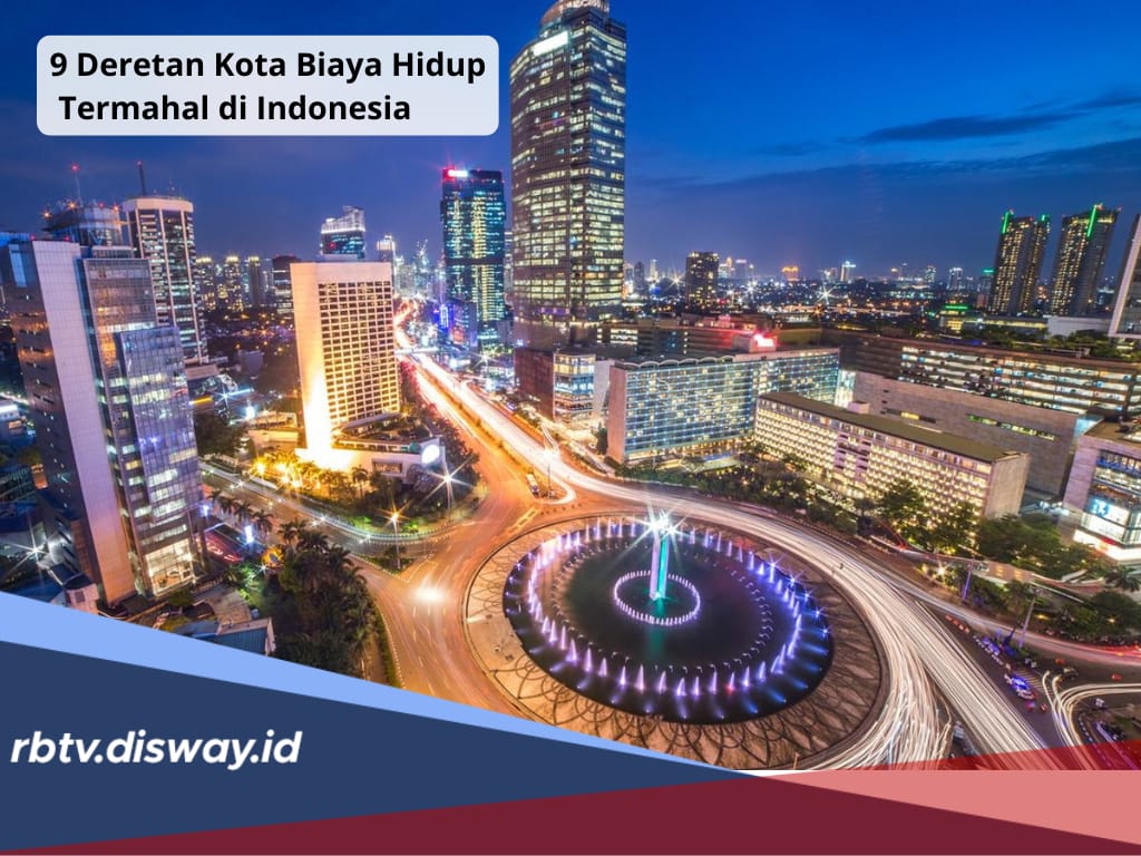 Metro dan Banjarmasin Masuk Dalam Deretan 9 Kota Biaya Hidup Termahal di Indonesia