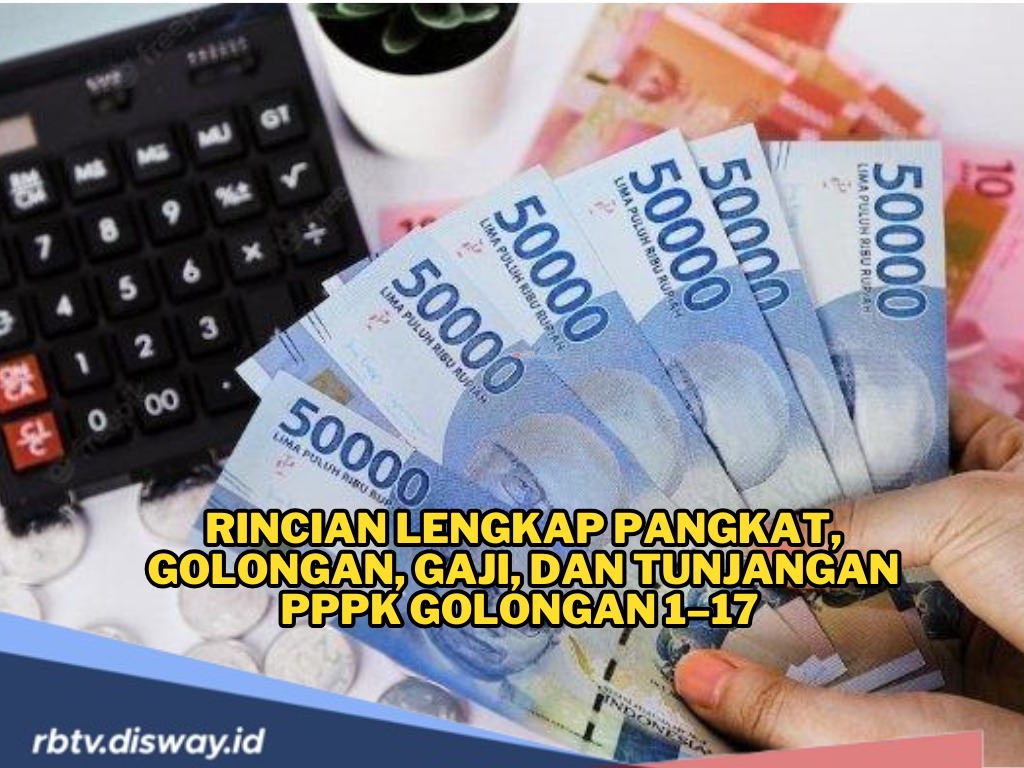 Banyak Diminati, Rupanya Segini Gaji dan Tunjangan PPPK Gol 1 sampai 17 Terbaru 
