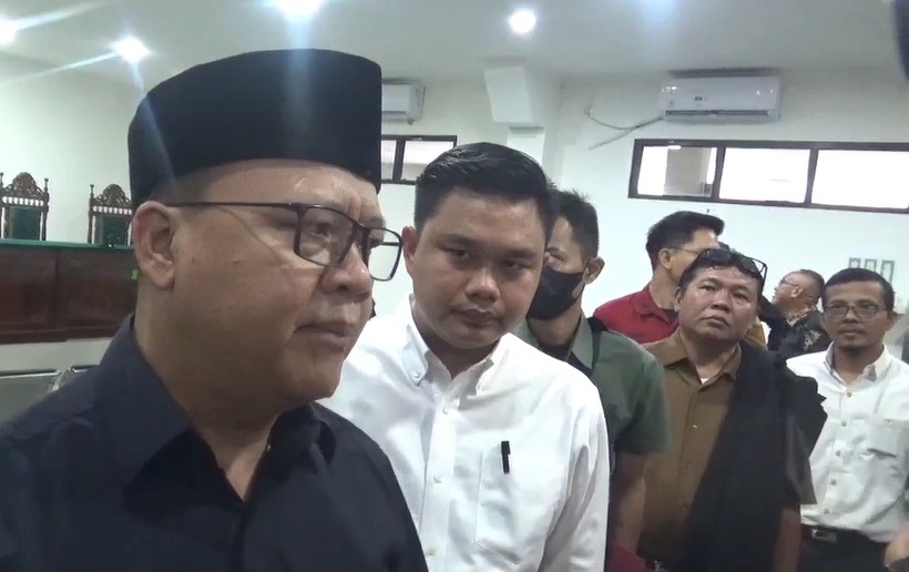 Mantan Gubernur Rohidin dan Sekda Isnan Terima dan Jalani Vonis Hakim 