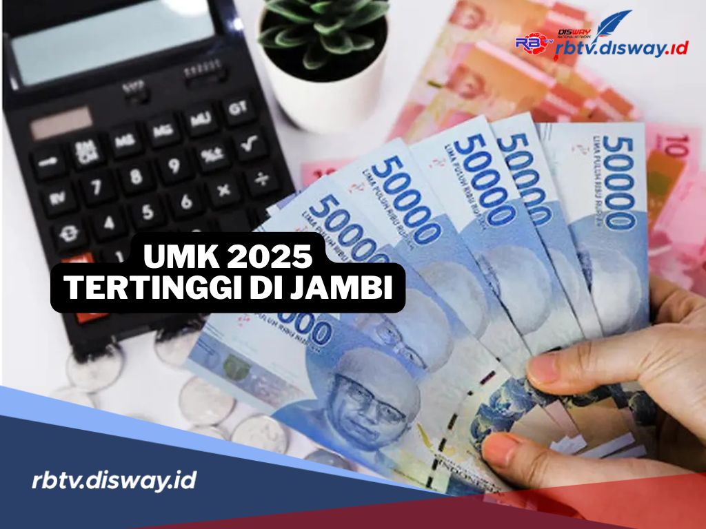 Daftar Lengkap UMK Tahun 2025 di Jambi, Ini Daerah dengan Upah Tertinggi