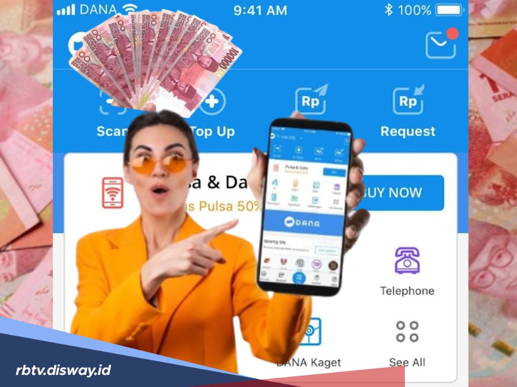 Klaim Tanpa Syarat, Kamu Hari Ini Senin 17 Februari 2025 Bisa Dapat Saldo DANA Gratis Rp 100 Ribu