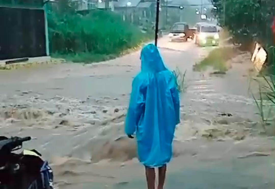 Puluhan Rumah di Kepahiang Terendam Banjir, Kepahiang-Pagar Alam Lumpuh Akibat Longsor