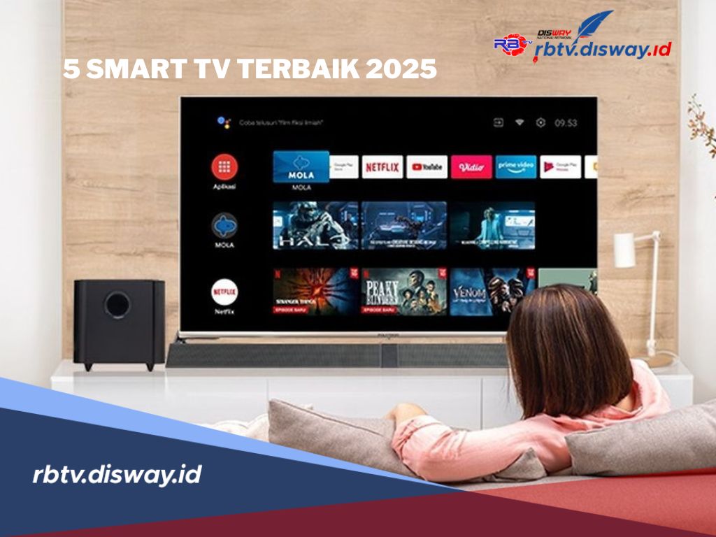 5 Smart TV Terbaik 2025! Teknologi Terkini untuk Hiburan Tanpa Batas