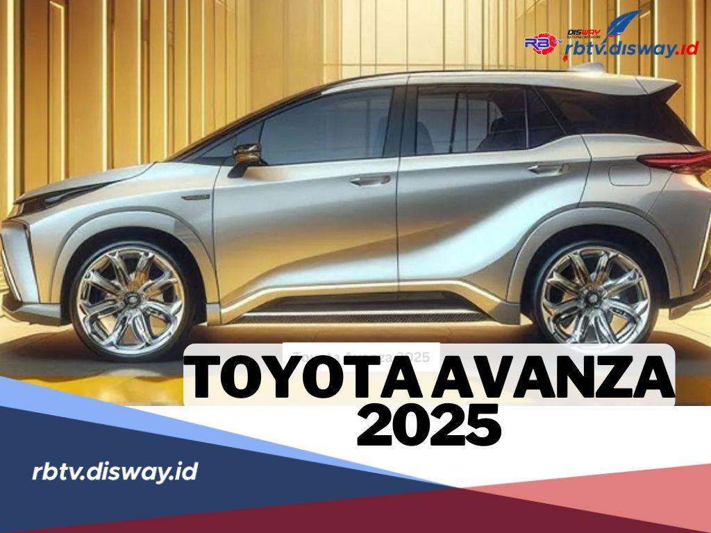 Penampakan Toyota Avanza 2025 Kembali Menggebrak dan Tampil Modern