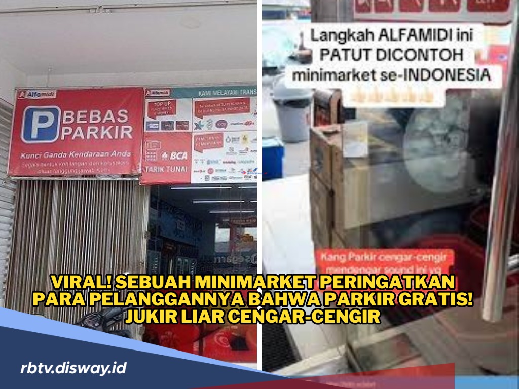 Sudah Ada Plang Parkir Gartis di Minimarket, Jukir Liar Masih Palak Pelanggan 