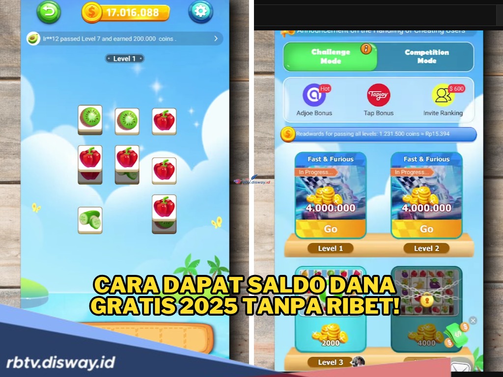 Tutorial Dapat Saldo DANA Gratis 2025 Tanpa Ribet, Bisa Tarik Rp 500 Ribu Per Hari 