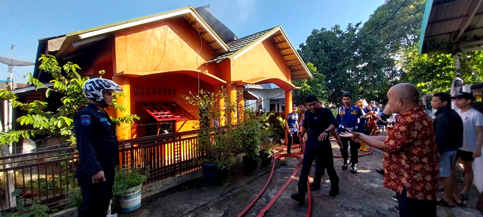 Rumah Warga di Dusun Besar Terbakar, Anak Sempat Terjebak di Kamar